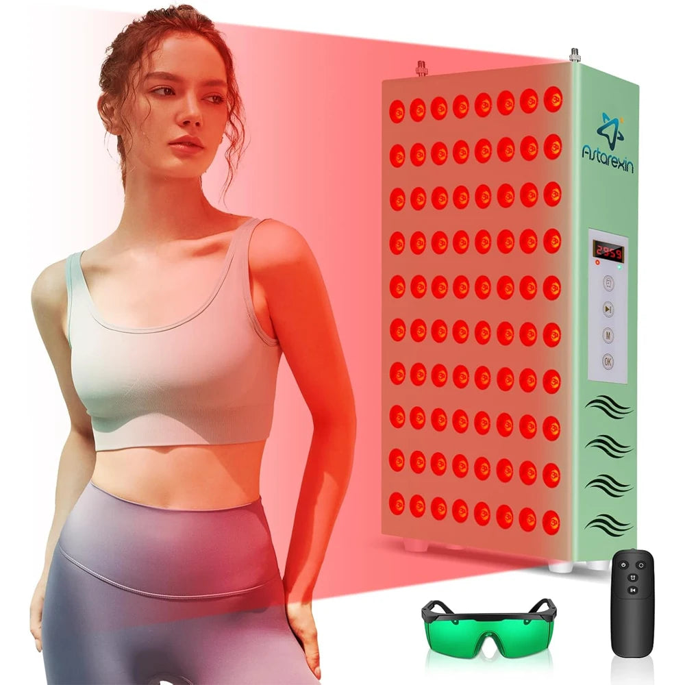 Astarexin Red Light Therapy Panel Lamp Near Infrared 850nm 660nm