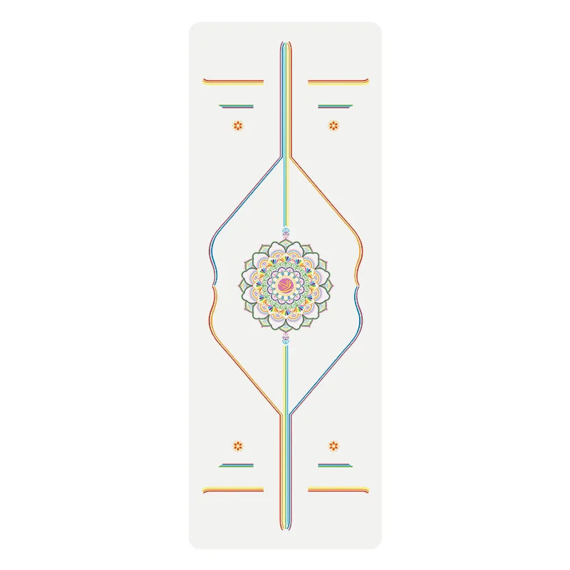 Natural Rubber Yoga Mat Providing Comfortable Cushioning for Regular Exercises