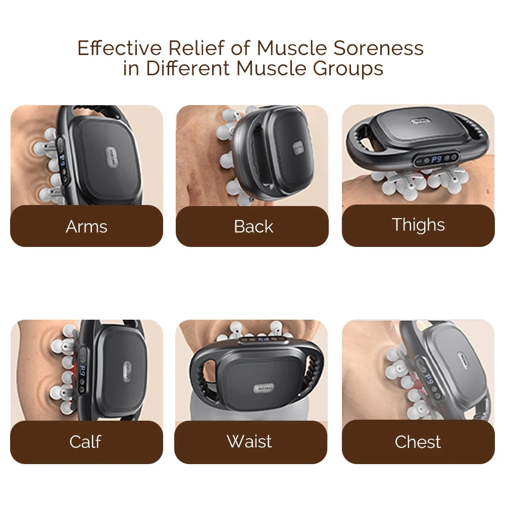 Foreverlily High Frequency Vibration Fascia Gun Professional Body Massager