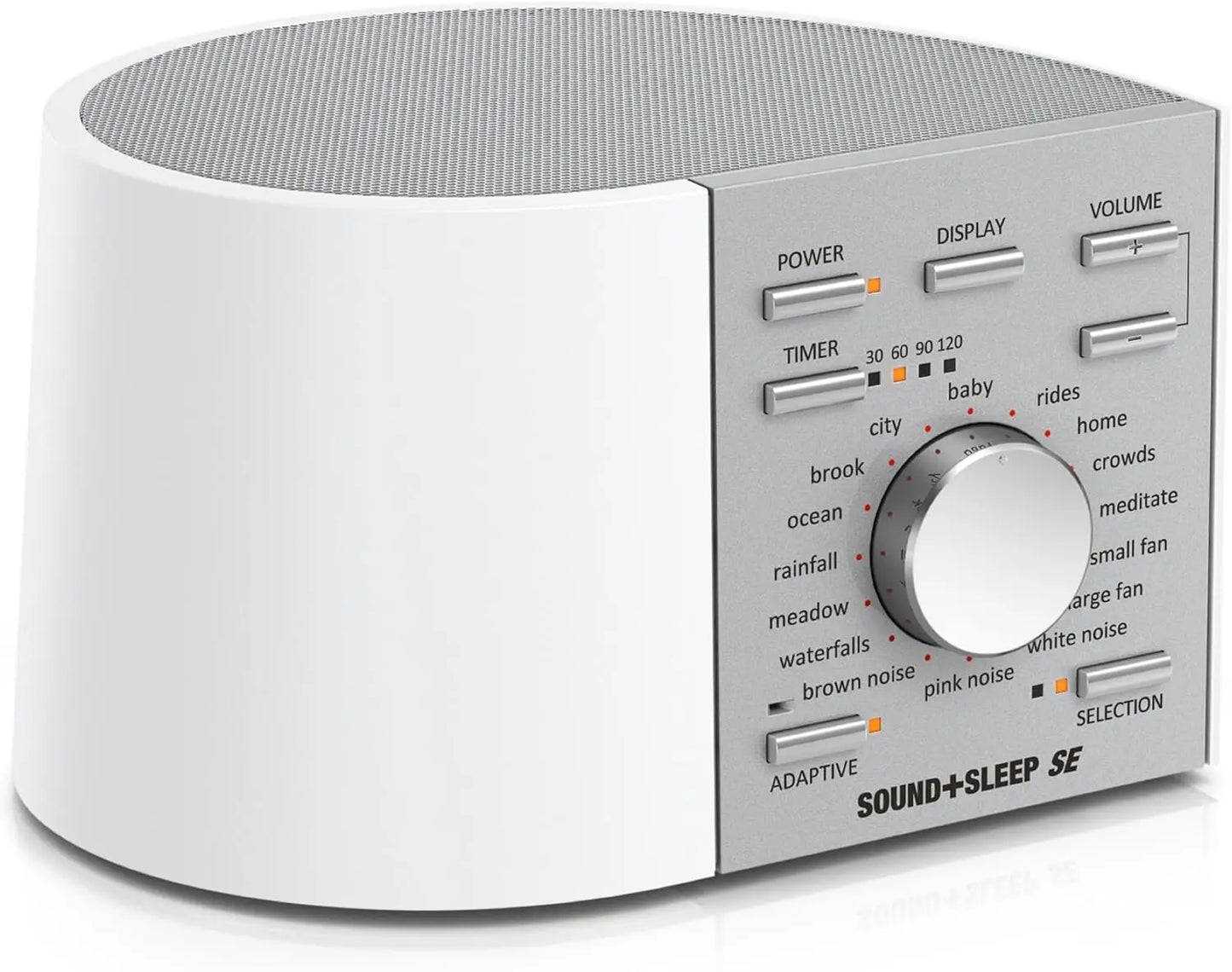 White Noise Machine With Nonlooping Sounds For Sleep Focus Relaxation
