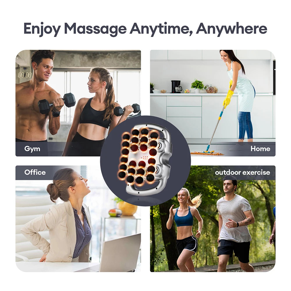 Foreverlily High Frequency Vibration Fascia Gun Professional Body Massager
