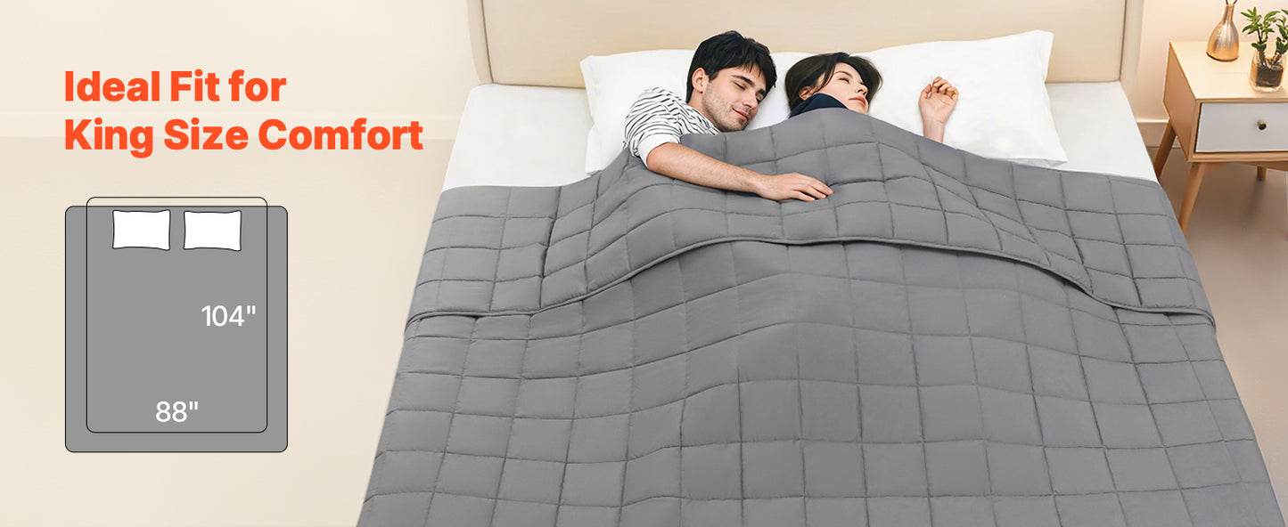 Breathable Glass Beads Weighted Blanket For Adults Cooling