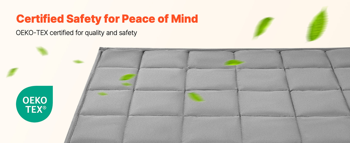 Breathable Glass Beads Weighted Blanket For Adults Cooling